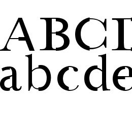 AMGaea Font File