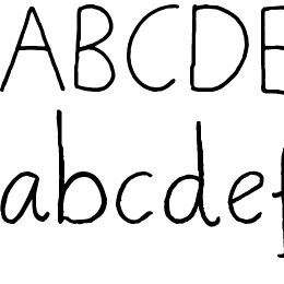 Ammys Handwriting Font File