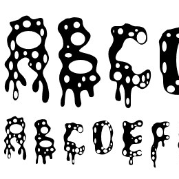 amoeba Font File