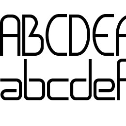 Amplitudes Font File