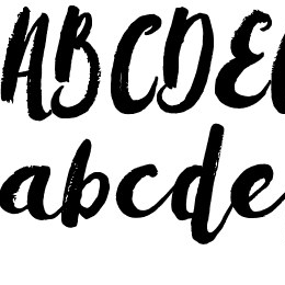 Amulhed Demo Font File