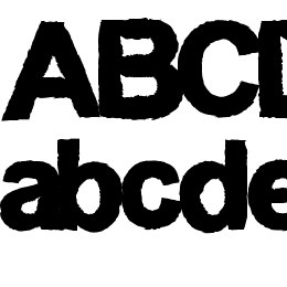 Anconventional Font File