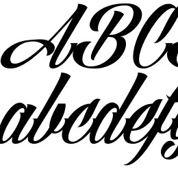 Angilla Tattoo Font File