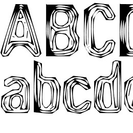 Angioma AOE Font File