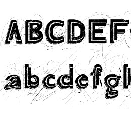 Angry Prego Font File