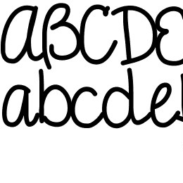 AniBeatriceCursive Font File