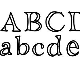 AniDitalini Font File