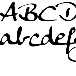 Anke Calligraphic FG Font File