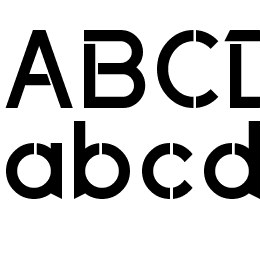 Anklada Novaz - original Font File