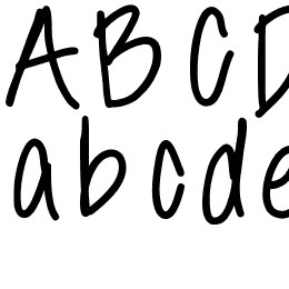 annshandwriting Font File