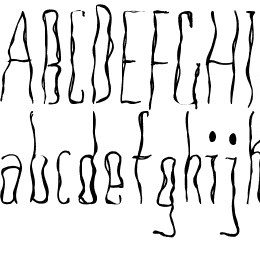 Anoressic Font File