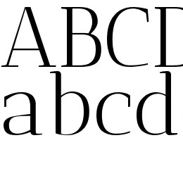 Antic Didone Font File