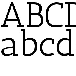 Antic Slab Font File