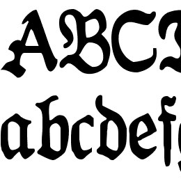 Antraxja Goth 1938 Font File