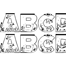 Aquarium Font File