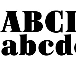 ARB-187 Moderne Caps AUG-47 CAS Normal Font File