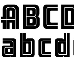 ARB 66 Neon Line JUN-37 Font File