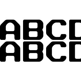 Arcade Rounded Font File