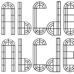 Arch Window Font File