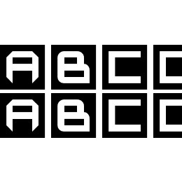 AREO Font File