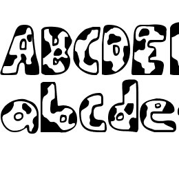 Army Beans Font File