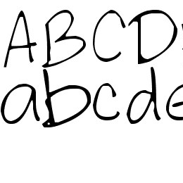 AS Melanie Handwritting Font File