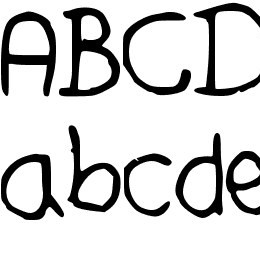 AskesHandwriting Font File