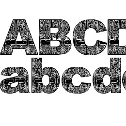 AsmatFont2007 Font File