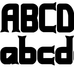 Ataxia BRK Font File