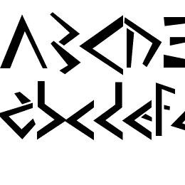 Atlantis MF Font File