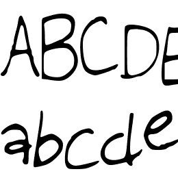 AudreysScribbles Font File