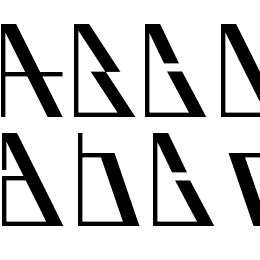 AufBliK Font File