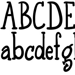 Austie Bost High Altitudes Font File