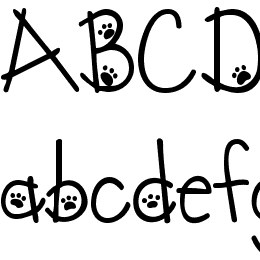 Austie Bost Kitten Klub Font File