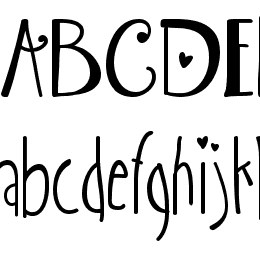 Austie Bost Wibbly Font File