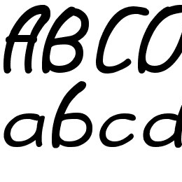 Baby Cuttie Font File