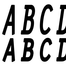 Bad Land Font File