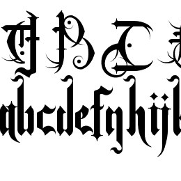 Baltimore Goth Font File