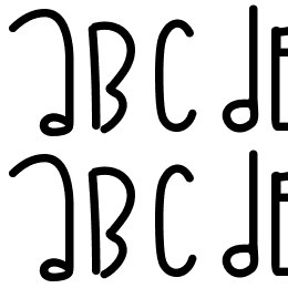 BananasInPajamas Font File