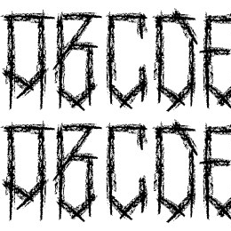 BangLYCH - Revenge Horror II Font File