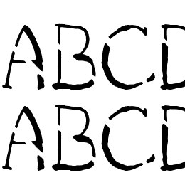 bantum caps Font File