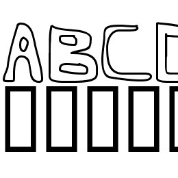 Barbapa 3 Font File