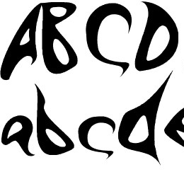 Barbed Ink Font File