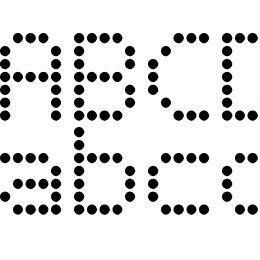 Basicdots Font File