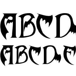 Bats&Dragons-Abaddon Font File