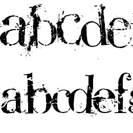 BauerBear Attack Font File