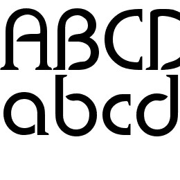 bauserif Font File