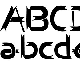 BCS BenWood Font File