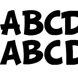 BD Cartoon Shout Font File