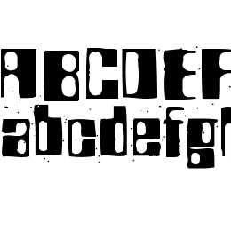 BDRocket70 Font File